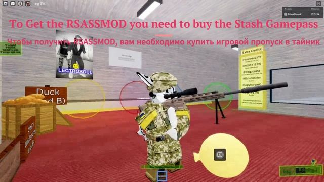How to Get the RSASSMOD in Zombie Apocalypse Roleplay: From Scratch #roblox #edit смотреть онлайн