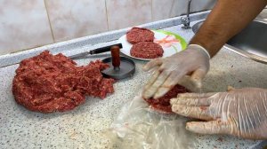 Котлета Для Бургера ? Очень Легкий и Вкусный Рецепт ?Я Так Всегда Делаю ??