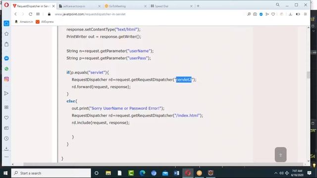 #Java Fullstack Developer regular session class-8 |June 18 2020| Invitech IT 7207336490 смотреть онлайн