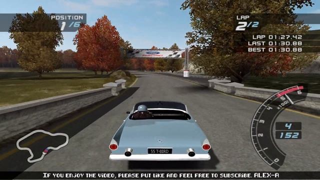 Ford Thunderbird MkI (1955) - Mountain Drive [ Ford Racing 3 | Gameplay ] смотреть онлайн