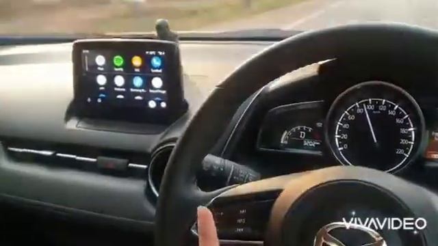 Mazda ใช้นิ้วเดียวเพื่อนำทาง Apple Carplay /android Auto By MDNK