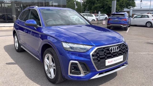 Approved Used Audi Q5 S line 40 TDI - Crewe Audi смотреть онлайн