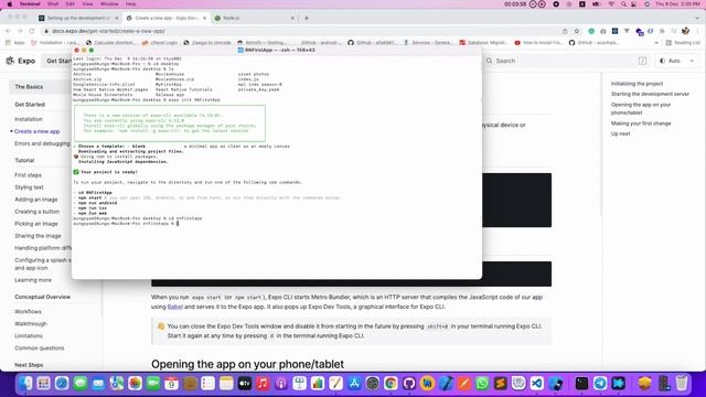 4. Creating Our First React Native App смотреть онлайн