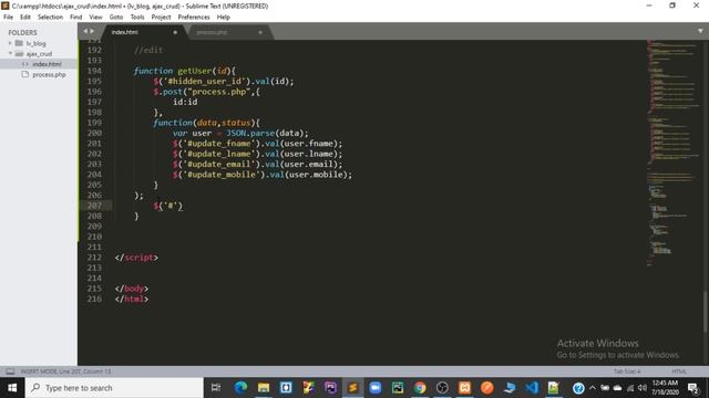 ajax with php MySQL bangla tutorial part-7 смотреть онлайн