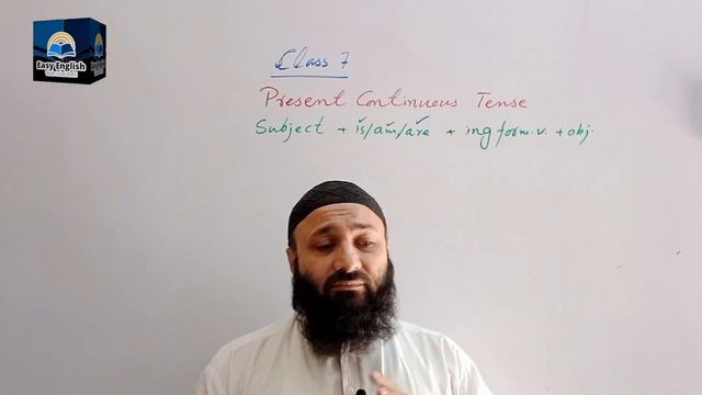 English Grammar Complete Course Class 7 | Present Continuous Tense/Urdu/Hindi/Present Progressive смотреть онлайн