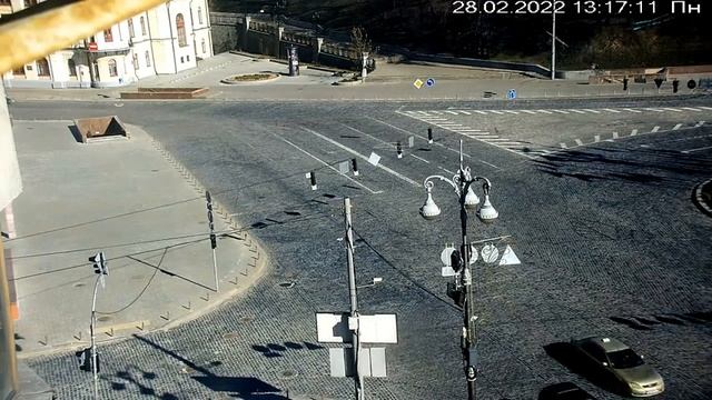 Веб-камера Киев Европейская площадь + Майдан 2022 02 28