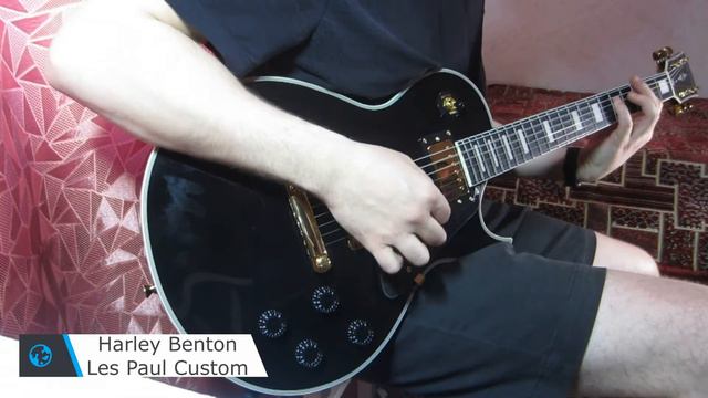 Gibson Les Paul Custom 83' VS Harley Benton SC-500 BK 21'. Играть или копить? смотреть онлайн
