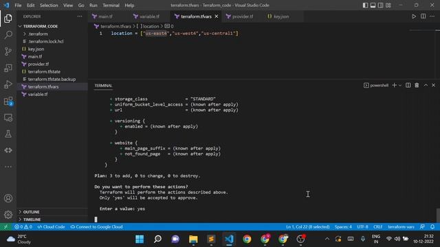Terraform List and map variable смотреть онлайн