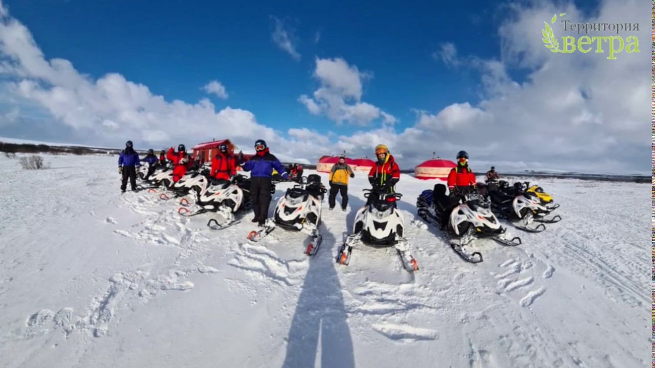 Снегоходные туры на Кольском полуострове смотреть онлайн