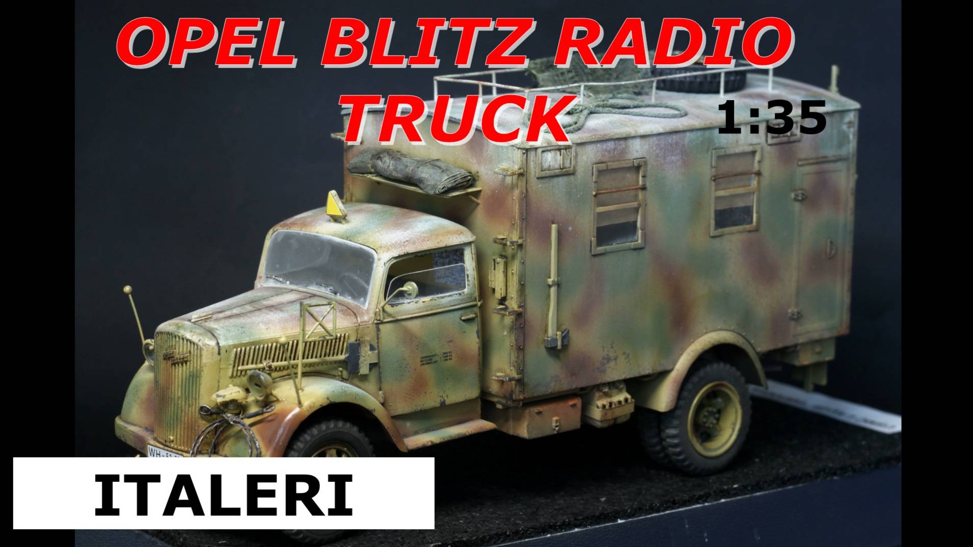 Opel blitz RADIO TRUCK 1:35 Italeri смотреть онлайн
