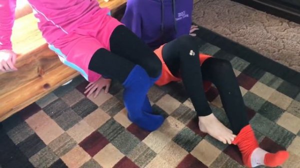 SOCKS OFF CHALLENGE!!