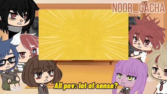 MHA React To Denki Trailor Theory || NOOR_GACHA ||