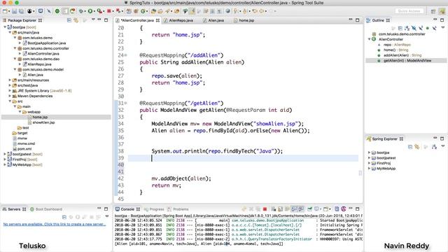 Spring Boot | Data JPA | MVC | H2 | Query Methods Example Part 3 смотреть онлайн