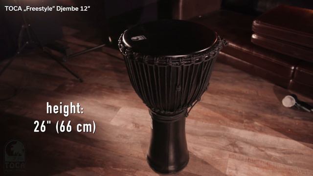 TOCA "Freestyle" Djembe Rope Tuned 14" Black Mamba - Sound "Spirits" (SOUND DEMO) смотреть онлайн