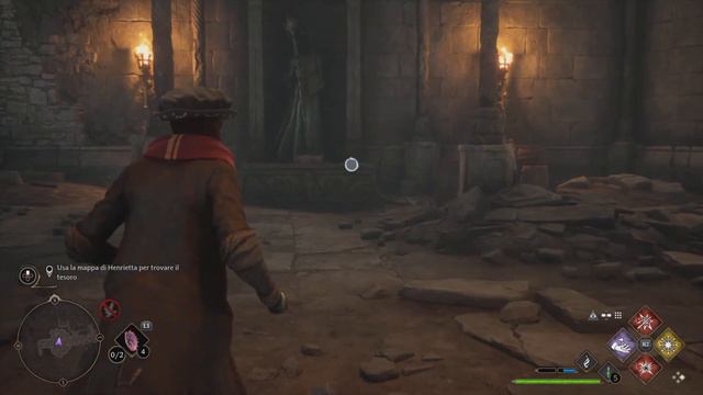 Hogwarts Legacy Usa la Mappa di Henrietta per trovare il tesoro смотреть онлайн