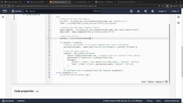 Build a Serverless Email Marketing Application in 30 Minutes! | AWS Project Step-by-Step Tutorial смотреть онлайн