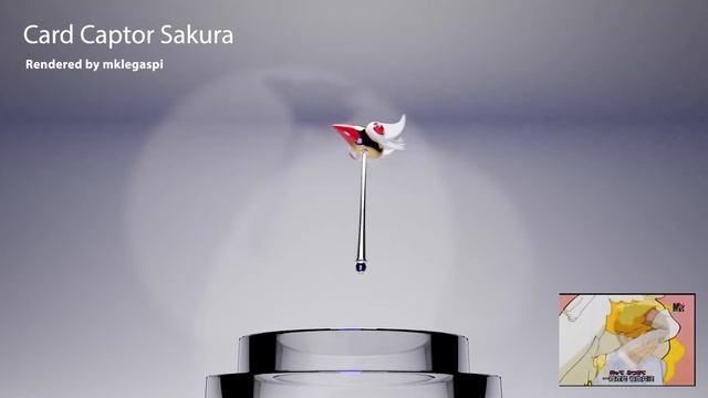Card Captor Sakura (Staff) - 3D render [Blender] смотреть онлайн