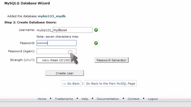 How to Setup a Database using the MySQL Database Wizard in cPanel смотреть онлайн