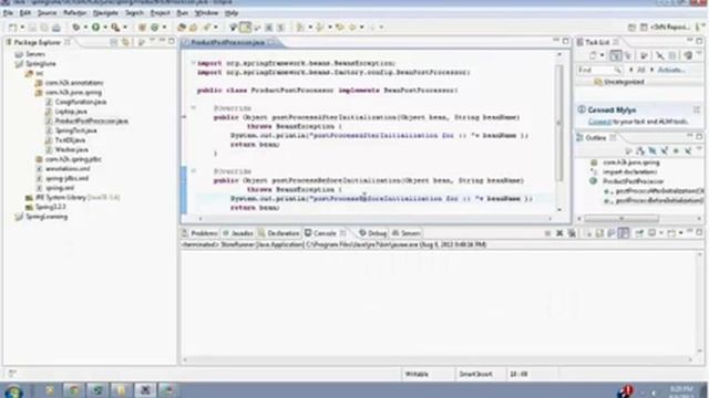 Spring Bean Auto wiring Tutorial | online java training | learning best online training H2Kinfosys смотреть онлайн