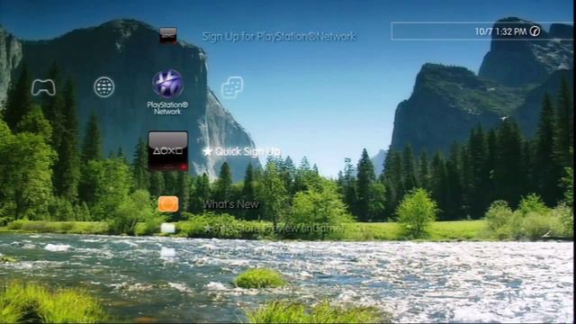 A Tranquil Stream PS3 Dynamic Theme смотреть онлайн