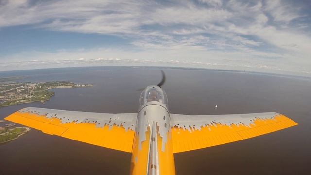 Санкт-Петербург. Высший пилотаж на самолете Дельфин-10. смотреть онлайн