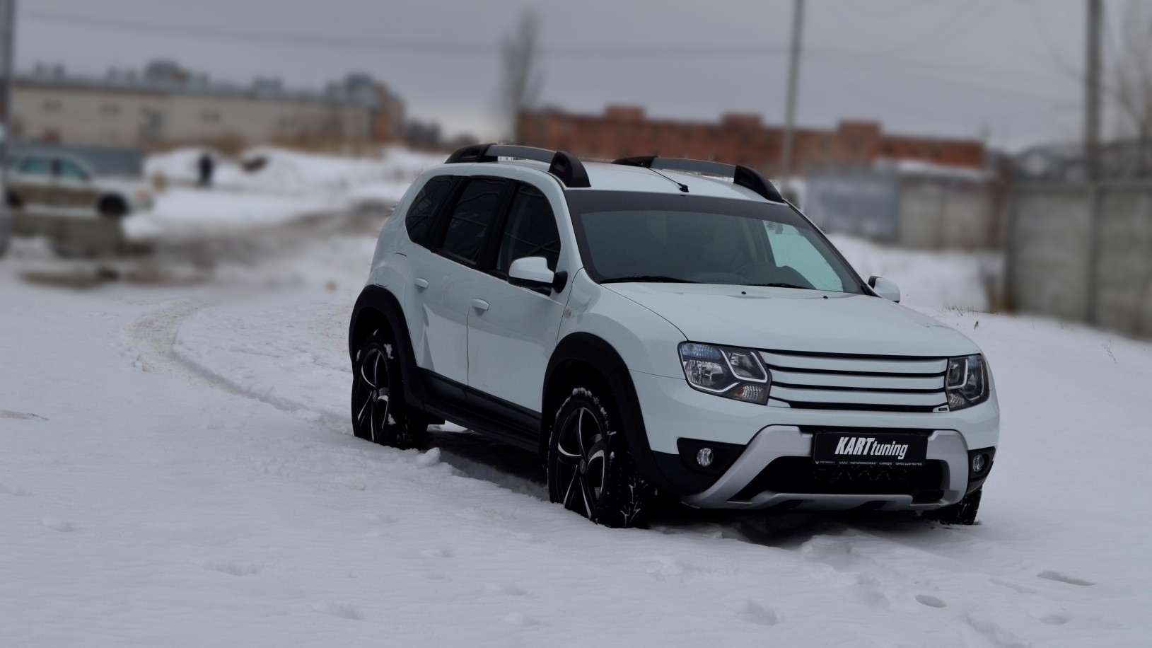 Установка Решетки радиатора "КАРТ" для Renault Duster рестайлинг с 2015 г.в. смотреть онлайн