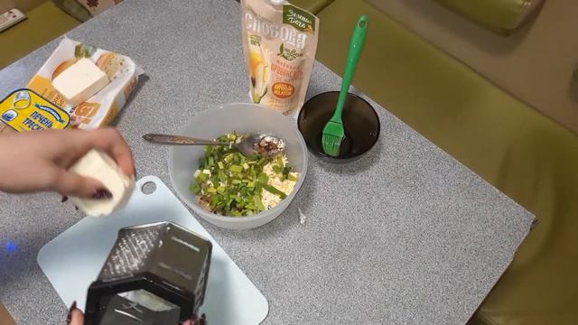 Закуска -салат в тарталетках . смотреть онлайн