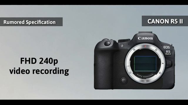 Canon R5 Mark II Rumored Specification смотреть онлайн