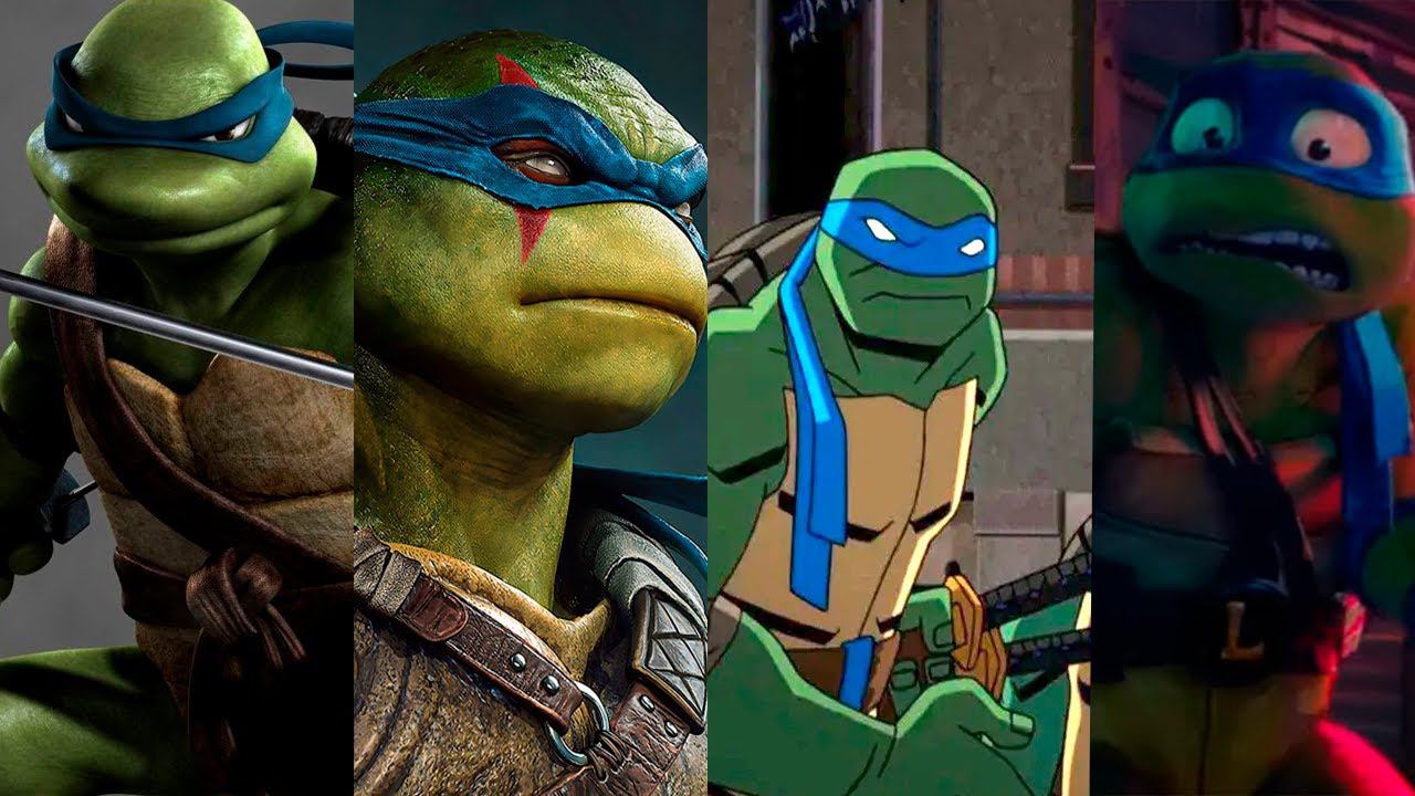 Эволюция Леонардо в мультфильмах и кино (1987-2023) смотреть онлайн