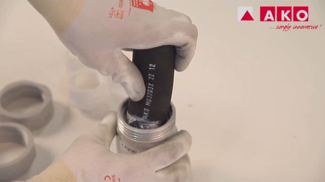 Výměna gumové manžety: Hadicový ventil AKO (pneumatický), série VMF, DN32, DN40, DN50 смотреть онлайн