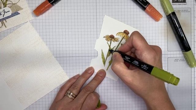 Stampin’ Up! Nature’s Harvest Thank You Card Tutorial смотреть онлайн