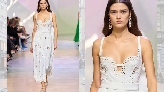 Elie Saab мода весна-лето 2023 в Париже / Стильная одежда и аксессуары смотреть онлайн