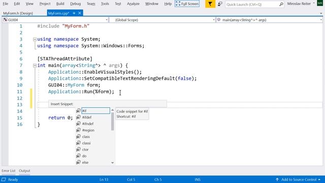 Online kurz C/C++ GUI - Ukážka - System, Snippety, Toolbox, Polia, Reťazce, Metódy, Cykly, Rand смотреть онлайн
