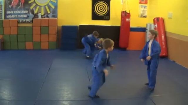 Учимся бороться. Team Judo Kids. Donetsk смотреть онлайн