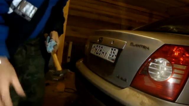 Kraftfahrer35. Удаление вмятины своими руками часть 3 смотреть онлайн