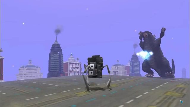 Godzilla vs All Hardware Heads Level Challenge | SPORE смотреть онлайн