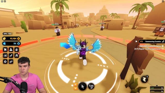 How To FIND AND REPAIR THE COSMIC SUMMONER In Roblox Anime Champions Simulator! SCIENTIST QUEST! смотреть онлайн