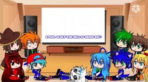 Fandoms react to if Mario was in Friday Night Funkin + bonus video