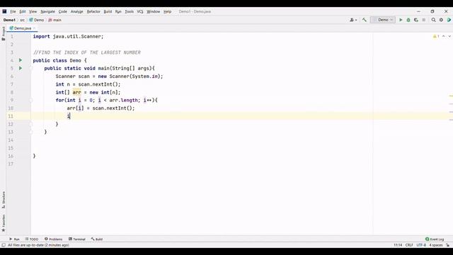 INDEX OF THE LARGEST NUMBER IN AN ARRAY JAVA PROGRAMMING NO SOUND COPY CODE смотреть онлайн