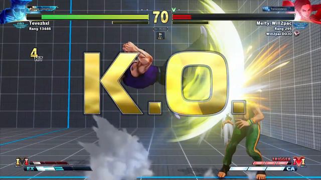 Street Fighter V - Laura vs Guile смотреть онлайн