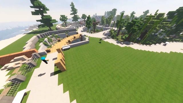 Constructing A City #7 (Zoo) Minecraft Timelapse смотреть онлайн