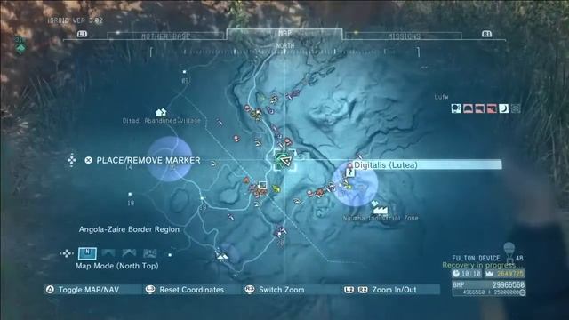 MGSV Digitalis (Lutea) Location Guide