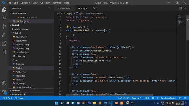 1. ReactJs Form | ReactJs Tutorial | How to create Form in React Js смотреть онлайн
