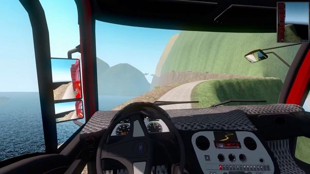 ETS 2 " FORD CARGO " İLE - ÖLÜM YOLUNDA - смотреть онлайн