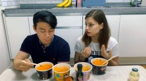 Как Переехать и Остаться Жить в Южной Корее? Острая Корейская Лапша. Spicy Korean Ramen Challenge.
