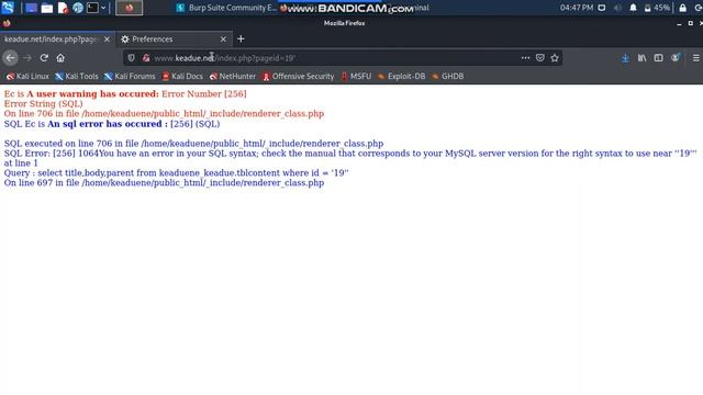 Sql Injection Burp suite Method смотреть онлайн