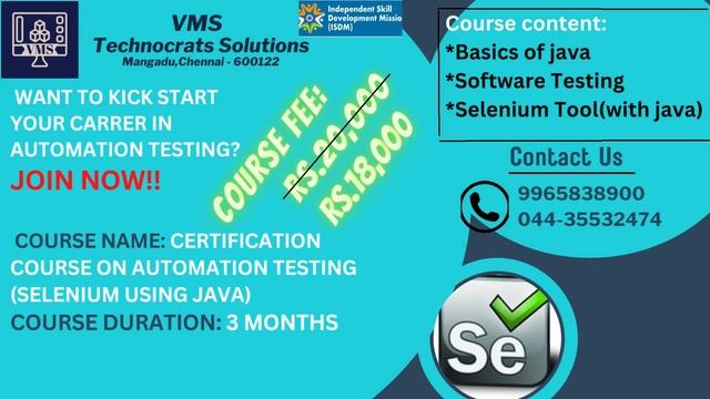 Certification Course on Automation Testing - Selenium with java смотреть онлайн