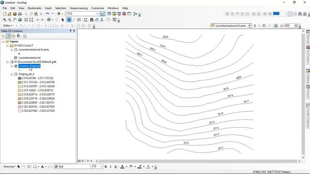 Exportar curvas de nivel (shp) a un archivo CAD смотреть онлайн
