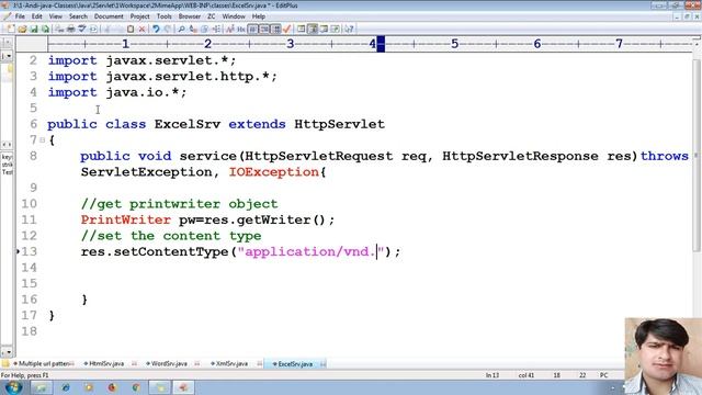 16 How to Configure Multiple Servlet URL Patterns | Different MIME/content type | Adv Java Tutorial смотреть онлайн