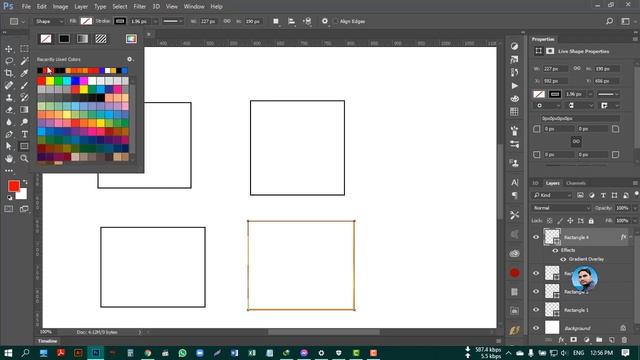 How to add a custom gradient style (.grd file) in adobe photoshop cc смотреть онлайн